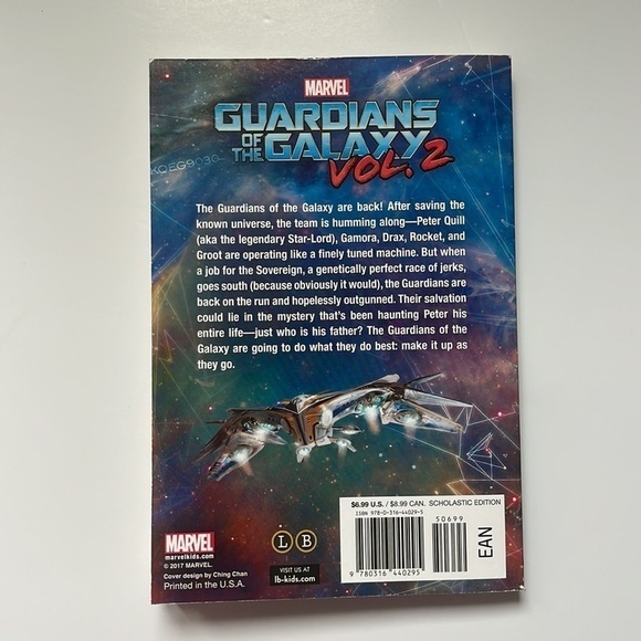 6/$20 ⭐️ Marvel Guardians of the Galaxy Novel - Picture 2 of 3